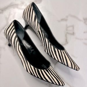 Aldo Zebra kitten heels